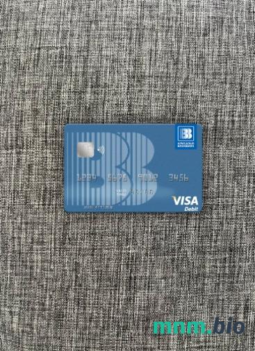 Georgia Basis bank visa obciążyć card wygląd fotograficzny skan PSD + zdjęcie